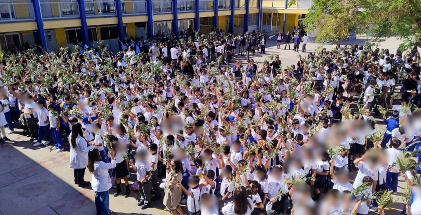 Comenzamos la Semana Santa con la bendición masiva de ramos